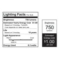 thumbnail image 6 of Feit Electric Enhance LED 8.3 Watts (75W Equivalent) Bright White PAR38, E26, Non-Dimmable (4 Pack), 6 of 7