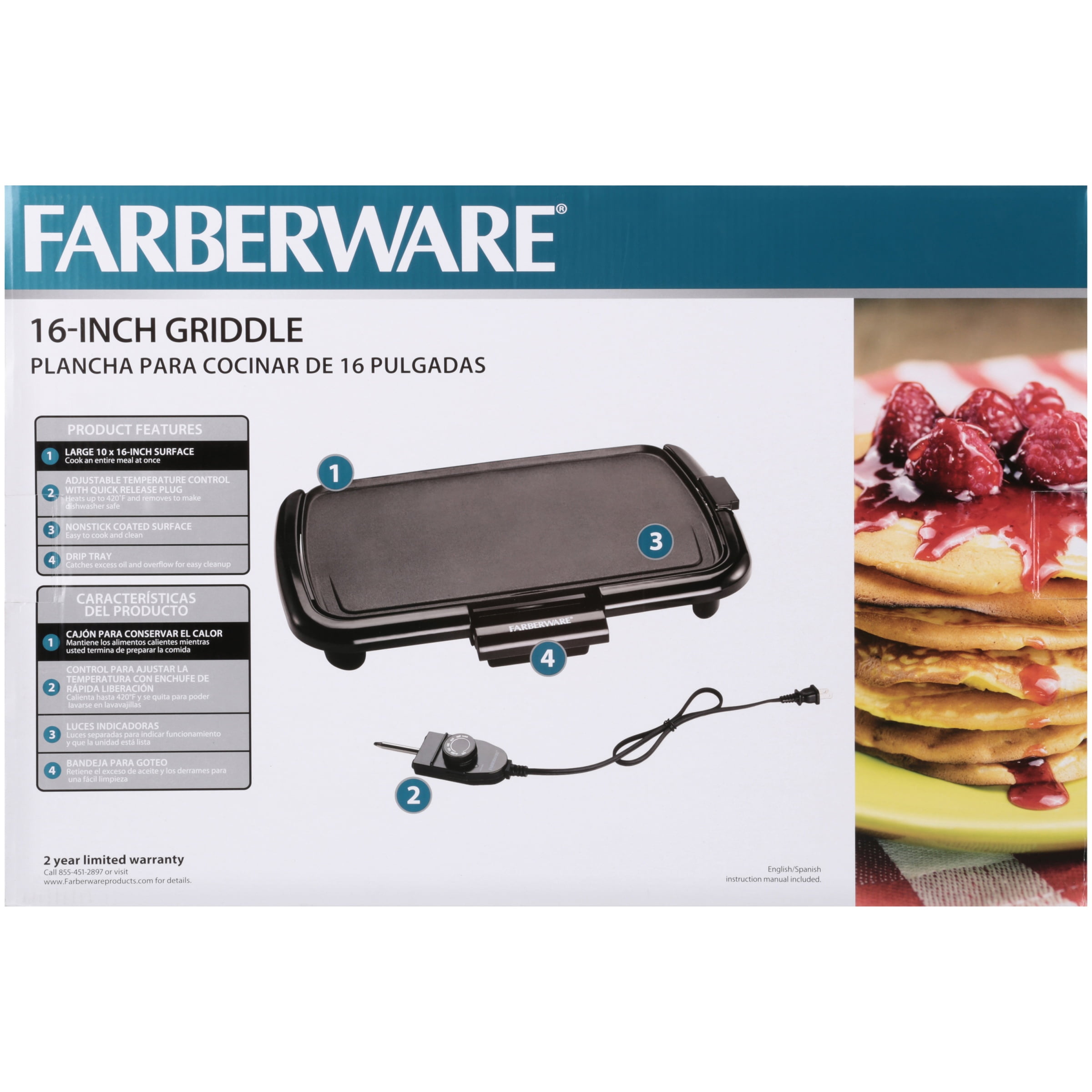 Farberware 16″ Non-Stick Electric Griddle $9.96 (Reg. $39.95