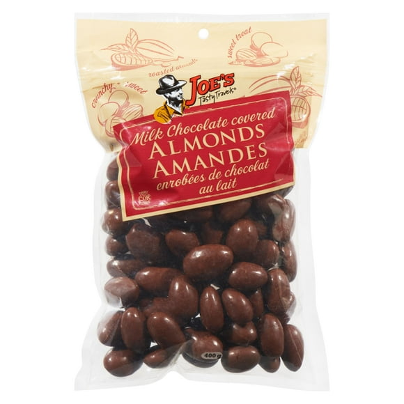 Voyages savoureux de Joe Amandes enrobées de chocolat 400g