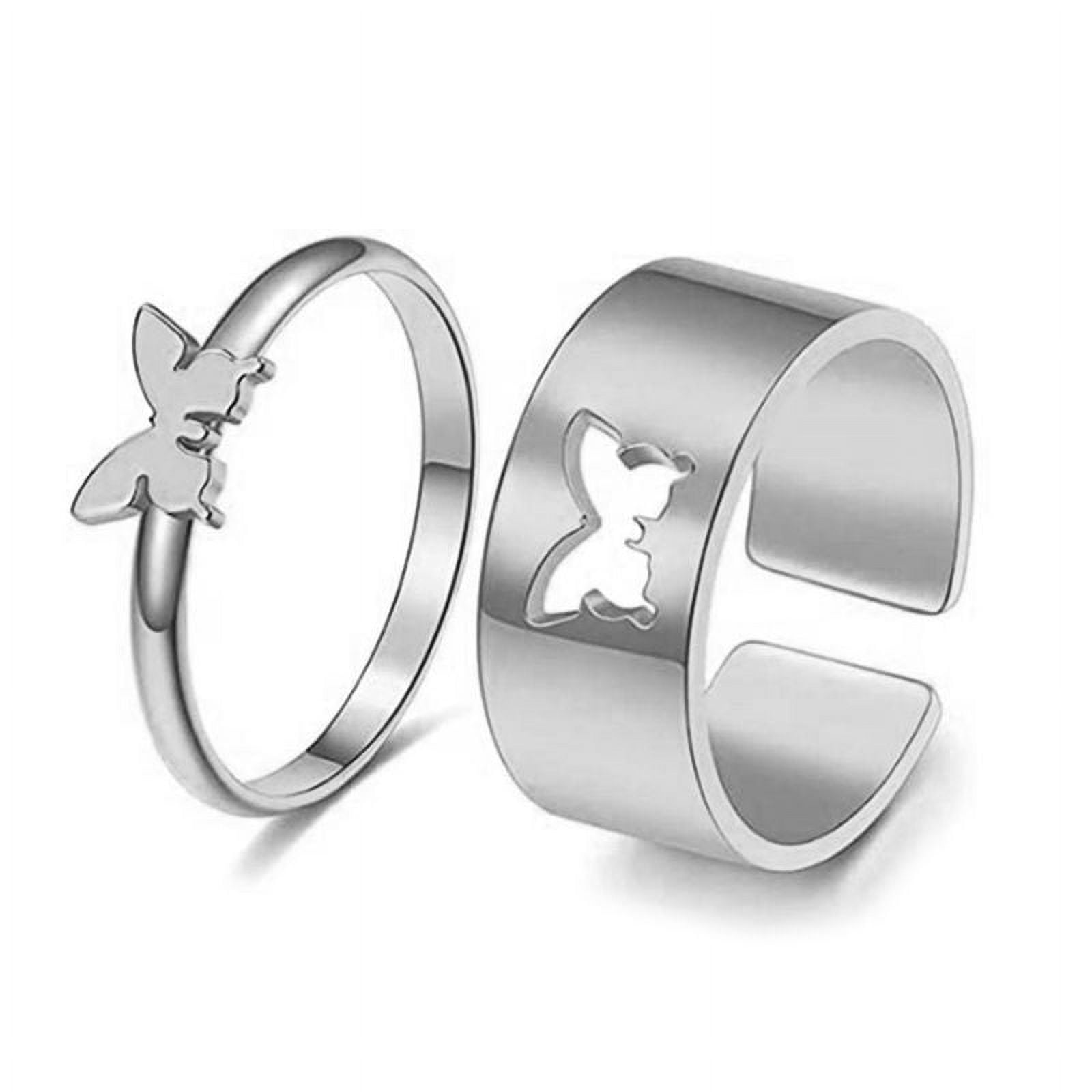 Promise ring with butterfly deals