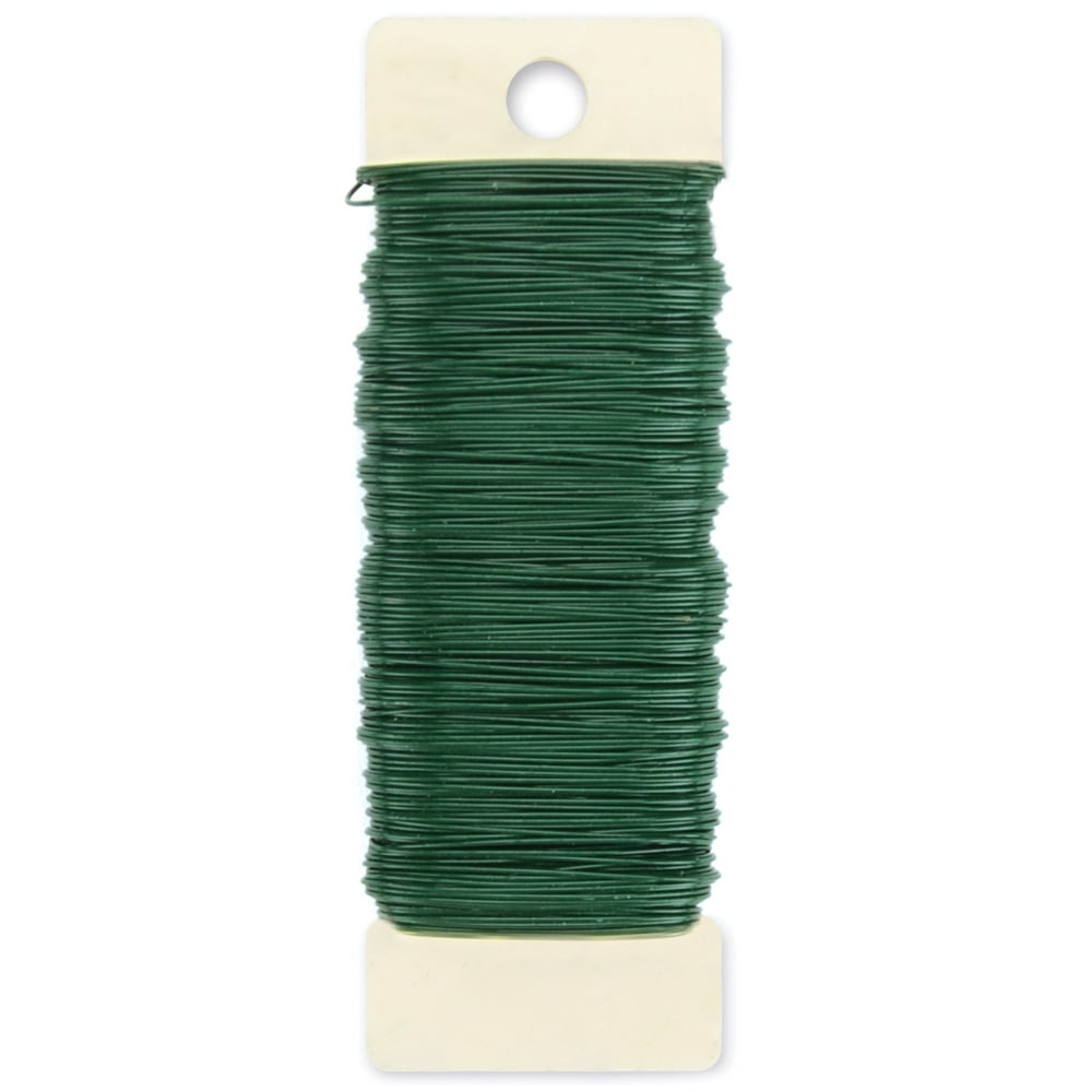 Paddle Wire 24 Gauge 110'Green