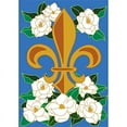 thumbnail image 2 of Magnolia Fleur De Lis Flag, Large, 2 of 2