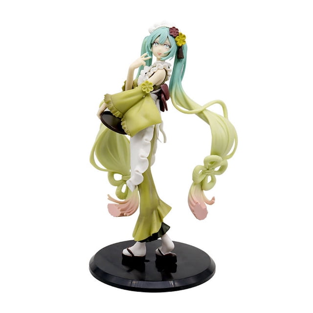 Figura de anime de juguete Hatsune Miku Matcha Buffy, 22 cm, PVC