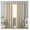 Beige，52"W x 120"L (Pack of 2), variant on Blackout Curtains - Dark Grey 52x120 Inch - Thermal Insulated Grommet Top - Set of 2 Panels - Energy Efficient Window Coverings for Bedroom