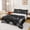 Black, variant on Erosebridal Cartoon Animals Kids Twin Sheet Sets, Kitten Cat Lover Bedding, 3-Piece