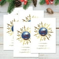 thumbnail image 5 of Current A Manger A Star Deluxe Foil Christmas Cards - Holiday Greeting Cards Set of 14, Large 5" x 7", Envelopes Included, Foil Accents & Lettering, 5 of 5