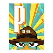 Phineas and Ferb 'Agent P' Invitations w/ Envelopes (8ct)