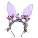 thumbnail image 5 of Diadema con orejas de conejo, accesorio para disfraz, para fiestas y festivales. Púrpura, 5 of 9