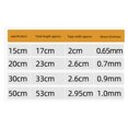 thumbnail image 3 of Stainless Steel Rulers Metal Rulers Precisions Rule Double Side Metric Precisions Straight Edge Measuring Tool, 3 of 8