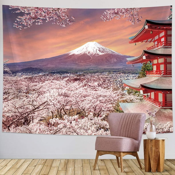 Toile Tissu Décoration Murale - Air du Japon