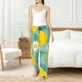 thumbnail image 4 of Honiee Lemons Chamomile Flowers And Leaves for elegant Women's Lounge Pants and Pajama Pants, crafted for ultimate comfort in your sleepwear essentials-Small, 4 of 6