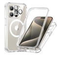 thumbnail image 1 of Funda de teléfono ESR para iPhone 15 Pro con funda transparente de vidrio templado, 1 of 8