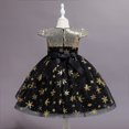 thumbnail image 4 of Girl Princess Black Performance Dress, Cosplay Witch Dress, Halloween Children's Dress Dress, Ideal Gift for Holiday Occasions, 4 of 5