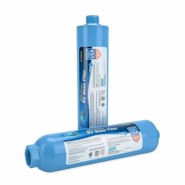 Camco In-Line RV Water Filter with Flexible Hose - Henery Hardware