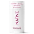 thumbnail image 2 of (3 pack) Native Deodorant, Aluminum Free, Cherry & Vanilla Macaron, Deodorant for Women and Men, 2.65 oz, 2 of 11