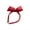 C, variant on MXTPOV Big Red Bow Headbands, Cute Fluffy Headbands for Women, Christmas Red Headband, Head Band for Party Favors Holiday Xmas, Christmas Decorations