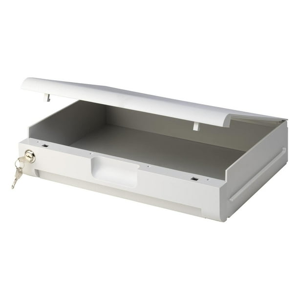 Cajón de Plástico SentrySafe Blanco con Bloqueo para Cajas Fuertes Ignífugas e Impermeables 1.6 y 2.