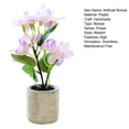 thumbnail image 3 of Artificial Bonsai Home Decor Easy Care Simple Hydrangea Artificial Plant Living Room Ornament, 3 of 4