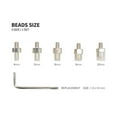 thumbnail image 4 of Pearl Setting Hand Press Machine with White Beads for DIY Crafts & Clothing, 4 of 9