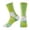 Green, variant on OOOUM Men Athletic Crew Socks Breathable Mesh Anti Blister Mid Calf Sports Socks For Running Basketball Cycling Training Outdoor Activities Orange