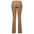 thumbnail image 4 of Made by Olivia Women's High Waist Comfy Stretchy Bootcut Trouser Pants, 4 of 7
