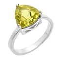 thumbnail image 6 of Natural Lemon Quartz 925 Sterling Silver Ring s.8.5 Jewelry DGR1107_E_8.5 R-1020, 6 of 7