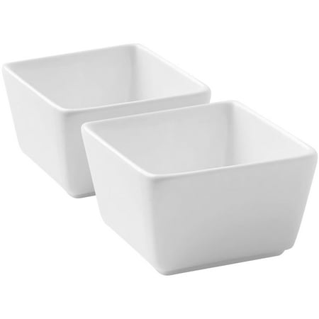 

NUOLUX 2pcs Square Shape Candy Cans Candy Storage Holders Pudding Cans Home Supplies