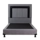 thumbnail image 2 of Box Base Cama Dicasa Cabecera Bora Plomo Queen Size Gris Negro, 2 of 8