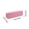 thumbnail image 3 of Pencil Box Gradient Silicone Pencil Pouch, Large Capacity Minimalist Student Stationery Bag, 3 of 6