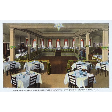 Main Dining Room Atlantic City Usa Poster Print By Mary Main Dining Room Atlantic City Usa Poster Print By Mary Evans Jazz Age Club Collection