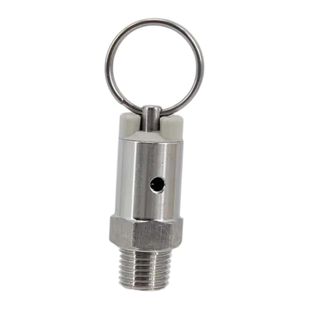Accesorios para válvulas de alivio de presión de barriles de cerveza Válvula de repuesto resistente para barriles de cerveza 100 psi