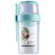 thumbnail image 1 of Taza Mezcladora de Ensaladas Tarros Herméticos Ligeros Multiusos para Alimentos con Tenedor para Trabajo Viajes Picnic ANGGREK Otros, 1 of 8