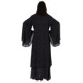 thumbnail image 4 of Bimba Women Islamic Prayer Dress Printed Bell Sleeves Muslim Abaya Dresses, 4 of 8