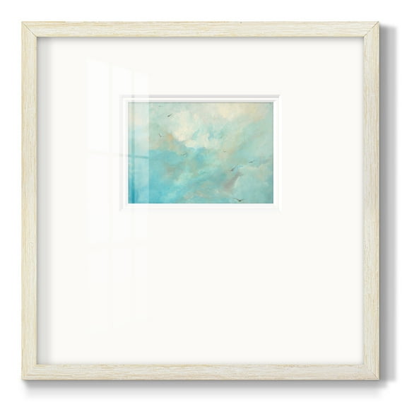 Flying Home Premium Framed Print