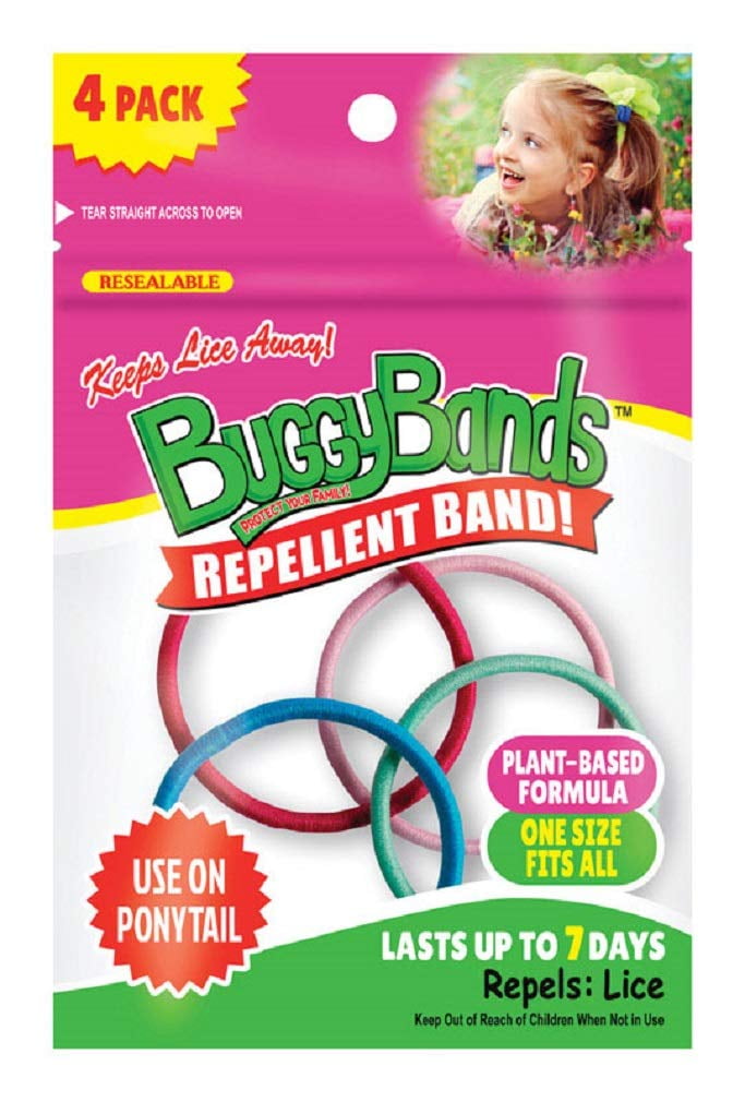 BuggyBands Lice Repellent Hair Bands MultiColor One Size 1
