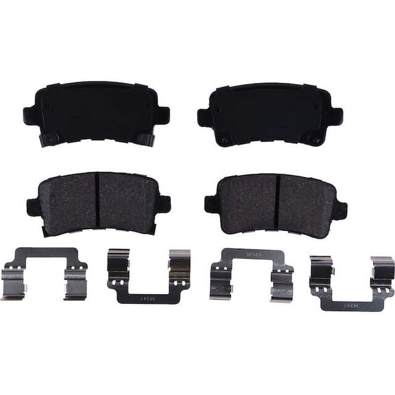 Rear Brake Pad Set - Compatible with 2010 - 2016 Buick LaCrosse 2011 2012 2013 2014 2015