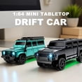 thumbnail image 3 of Mini RC Car, 1:64 Scale Off-Road RC Drift SUV with Proportional Steering & 4WD – 2.4GHz Gun Remote Car, Type-C Fast Charge, Racing Sport Toy Cars for Adults Boys Girls Kids Gifts, 3 of 7