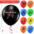 thumbnail image 2 of Globo Aoriher para moto de cross Party Supplies, 36 unidades, 30 cm, motocross, 2 of 5