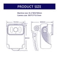 thumbnail image 2 of 1080P HD Portable Body Action Camera , DV Camcorder Loop Recording, Support TF Card Night Vision Cam MP4 Video ,Ultra HD, 2 of 7