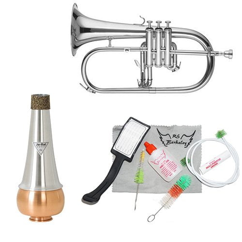Band Directors Choice Silver Flugelhorn W/Essentials Kit