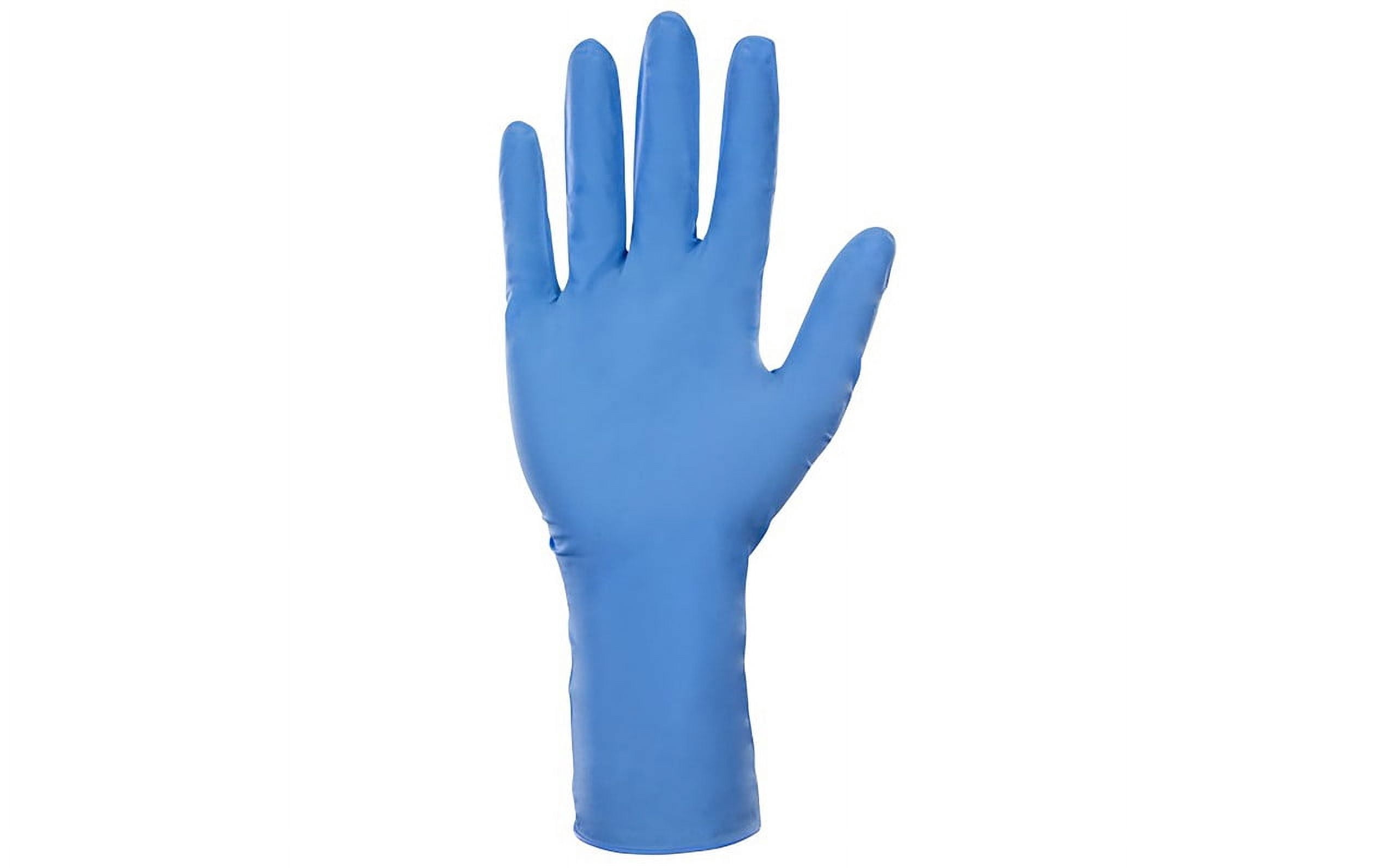 SAS Safety-Derma Max 6610-40 Powder-Free Nitrile Exam Gloves, 8 Mil, 12" Extended Cuff, 2X-Large, 50/Box, 10 Boxes/Case