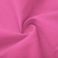 thumbnail image 5 of Amkhujs Summer Dresses for Women Breathable Soft V Neck Linen Dress Elastic Cuff 3/4 Sleeve Midi Dress for Casual Wear, 5 of 5
