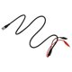 thumbnail image 3 of 2X P1011 BNC Q9 Macho Doble Punto Cocodrilo Osciloscopio Plomo Prueba Sondas Cable 1 M, 3 of 5