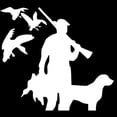 thumbnail image 2 of Walbest Car Auto Decorative Stickers Hunting Dog Bird Reflective Auto Decals Decor Universal, 2 of 5