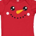 thumbnail image 4 of Inktastic Snowman Head, Snowman Face, Carrot Nose Boys or Girls Baby Bodysuit, 4 of 5