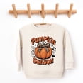 thumbnail image 3 of Coquette Pumpkin Season Leopard - Toddler Graphic Sweatshirt, 3 of 12