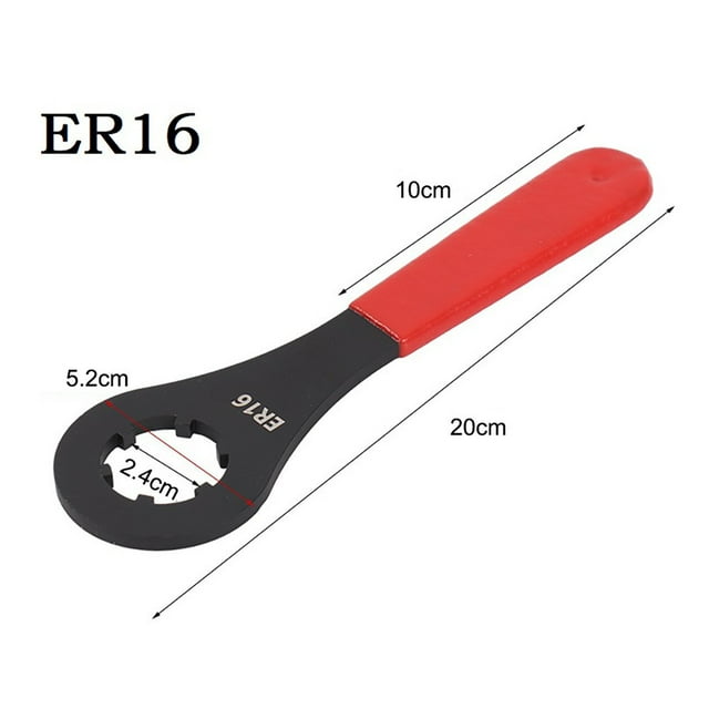 1 Pce O Type Er16 Er20 Er25 Er32 Clé à Colle pour Écrou Colle Clé à Ressort Machine à Fraiser Support Outil Cnc Tour