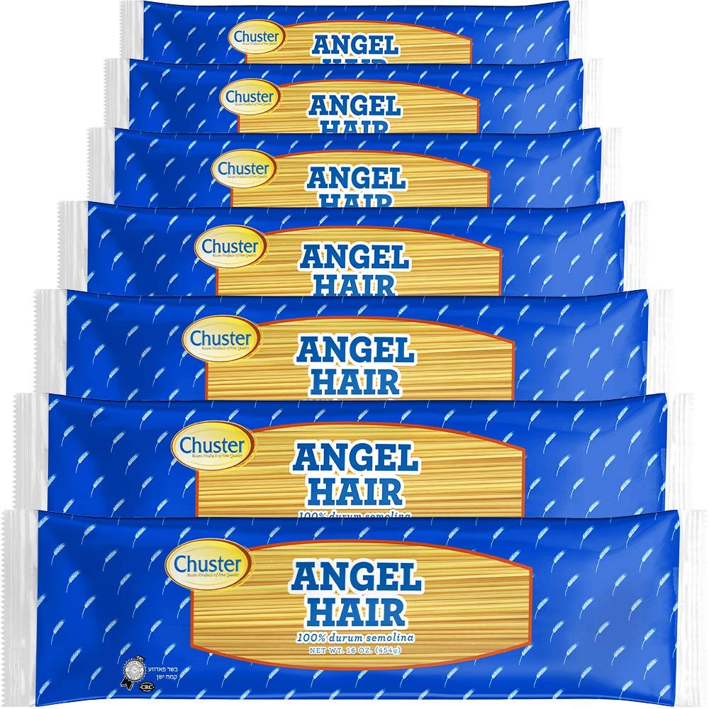 Chuster Angel Hair Pasta Noodles Enriched Fine Thin Noodle Pasta for Spaghetti, Primavera