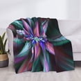 thumbnail image 3 of Fotbe Colored Abstract Manta de Franela con Estampado, Manta Ultrasuave para Cama, Sofá, Auto, Hipoalergénica y Antibolitas-40"x30", 3 of 6