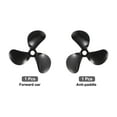 thumbnail image 3 of RC Boat Propeller, 3 Blades CW 4mm Hole Dia 40mm OD, 3 of 7